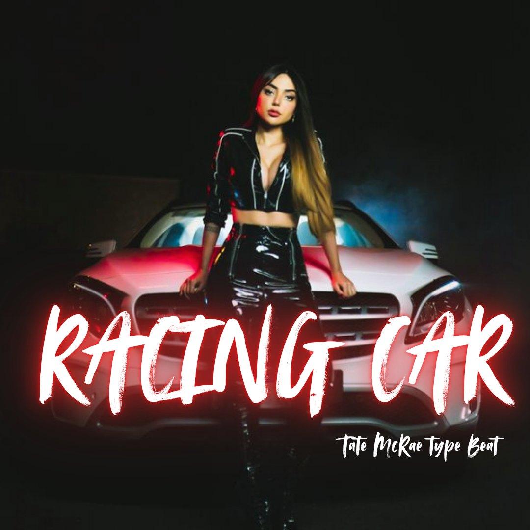 Tate McRae / Rosalia type beat - RACE CAR  artwork by juandavidartal