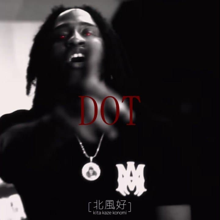 "DOT" Jersey Drill x Sdot Go type beat artwork by 北風好/KitaKazeKonomi