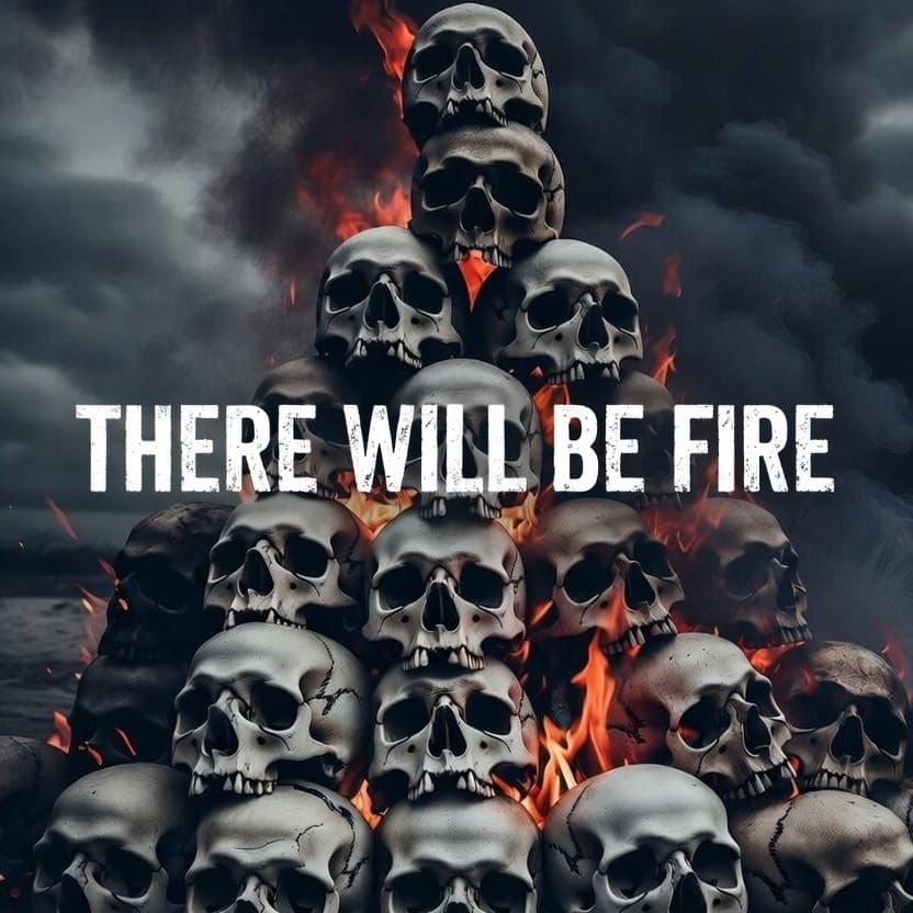There Will Be Fire - Trap beat artwork by MarkMusic