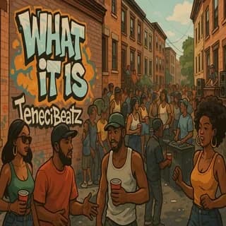 What It Is artwork by TeneciBeatz