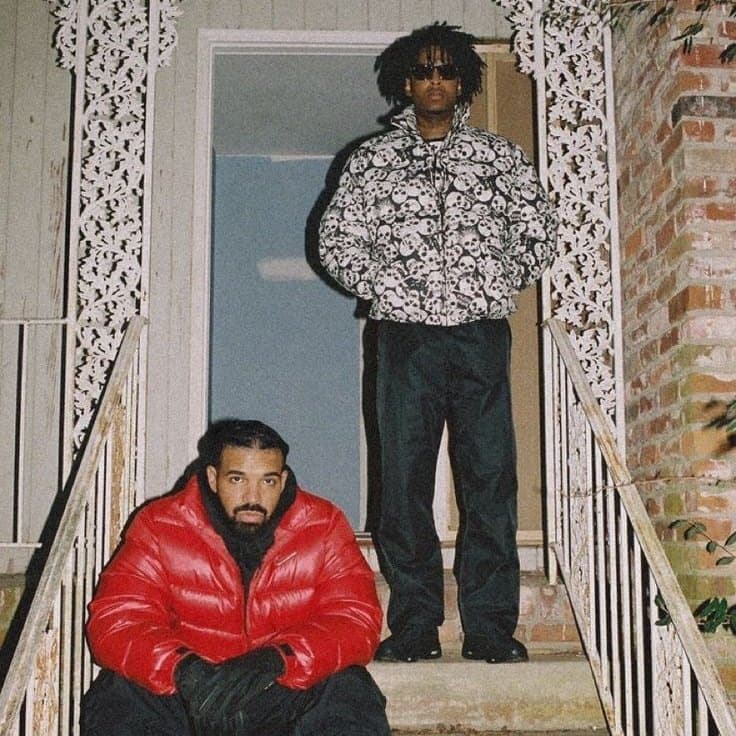 21 Savage and Drake TYPE BEAT - "RACKS"  artwork by Printcloud