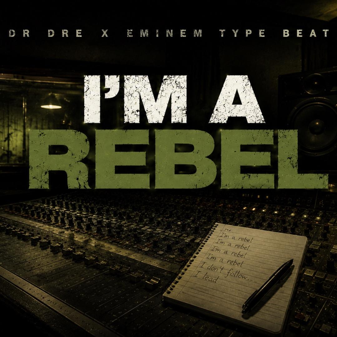 I'm a Rebel | Dr. Dre x Eminem Type Beat artwork by westlinebeats