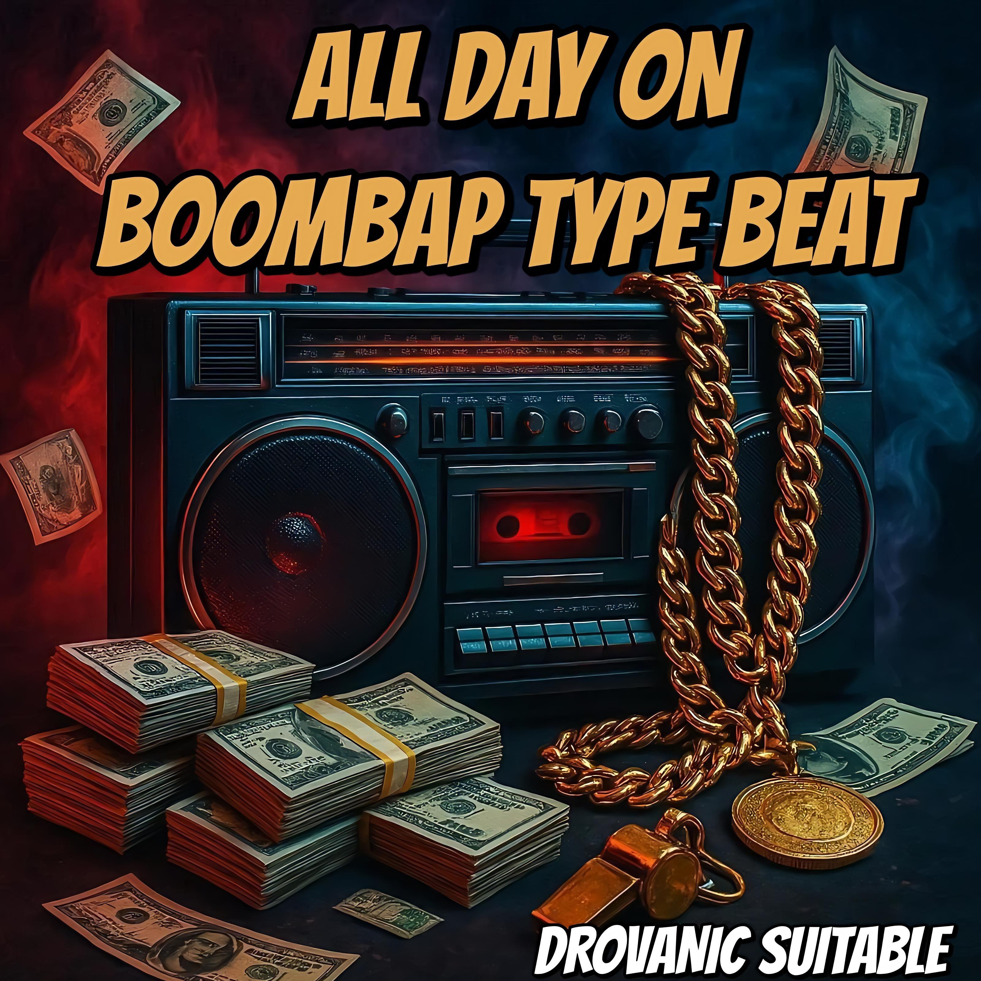 ALL DAY ON (BOOMBAP TYPE BEAT) artwork by DROVANIC SUITABLE 