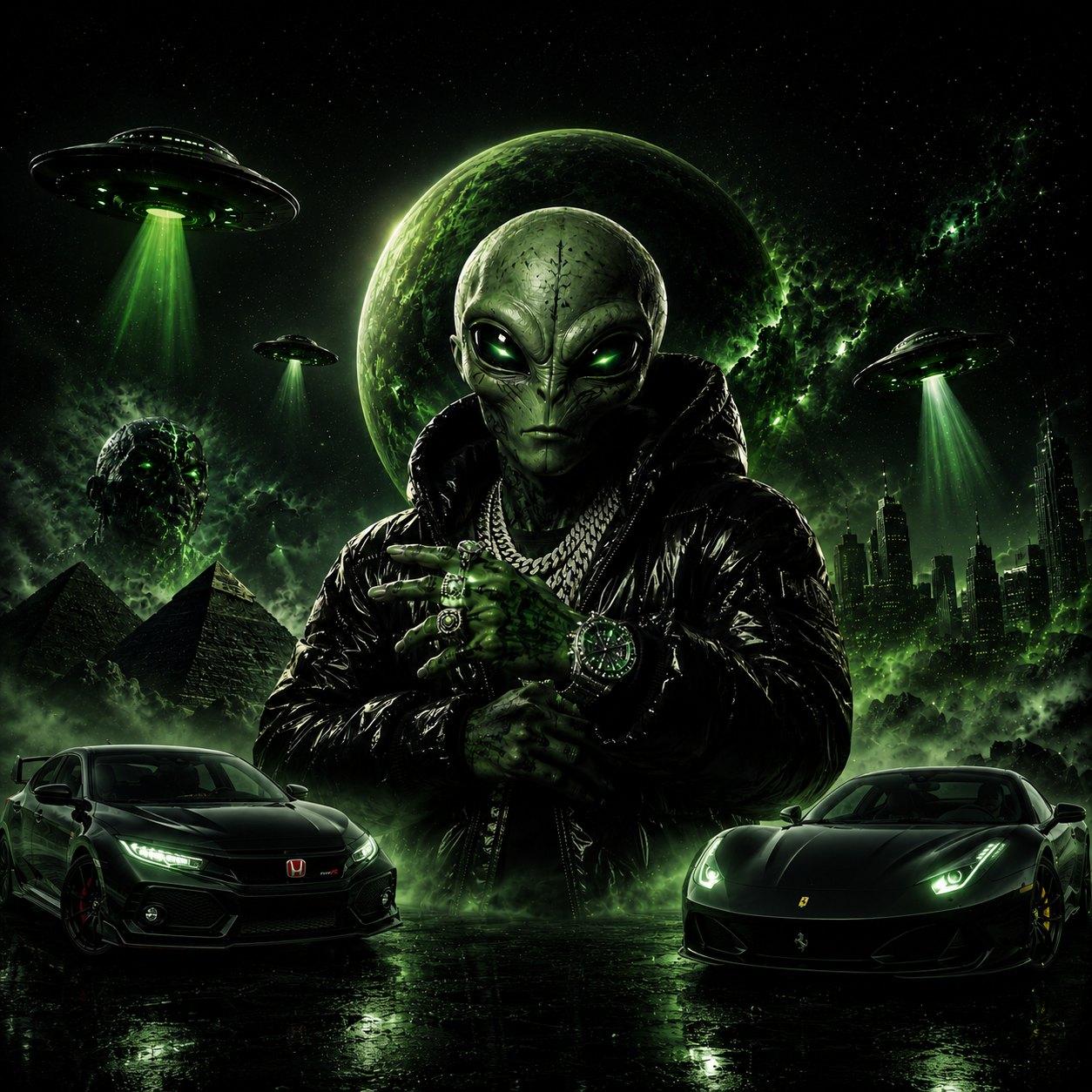 Alien Mode artwork by Nanfyoh