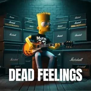DEAD FEELINGS - Sad Guitar Trap Rap Beats 2026 artwork by MeisterProduction