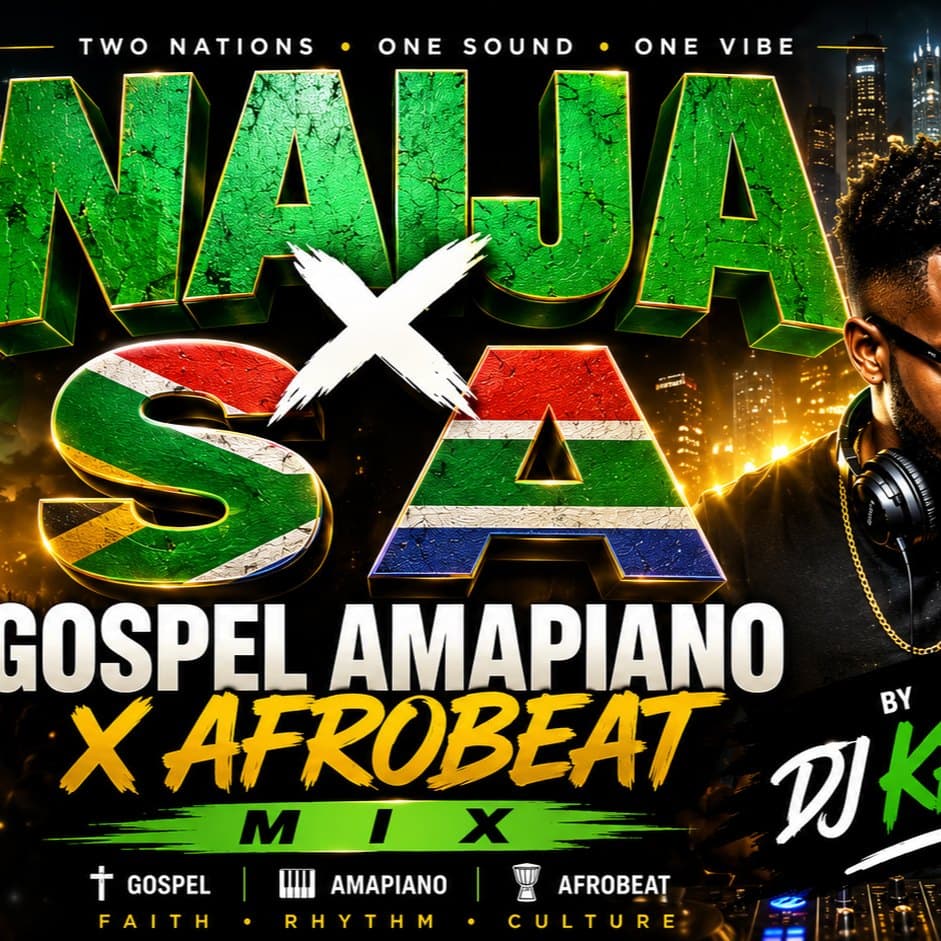 Gospel Amapiano Mix artwork by djkryvox