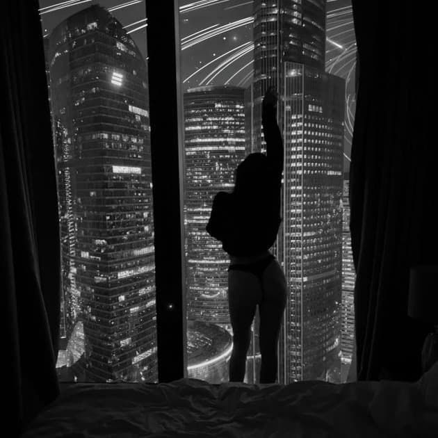 someone else | nobu woods x partynextdoor dark rnb type beat artwork by Proditsmou