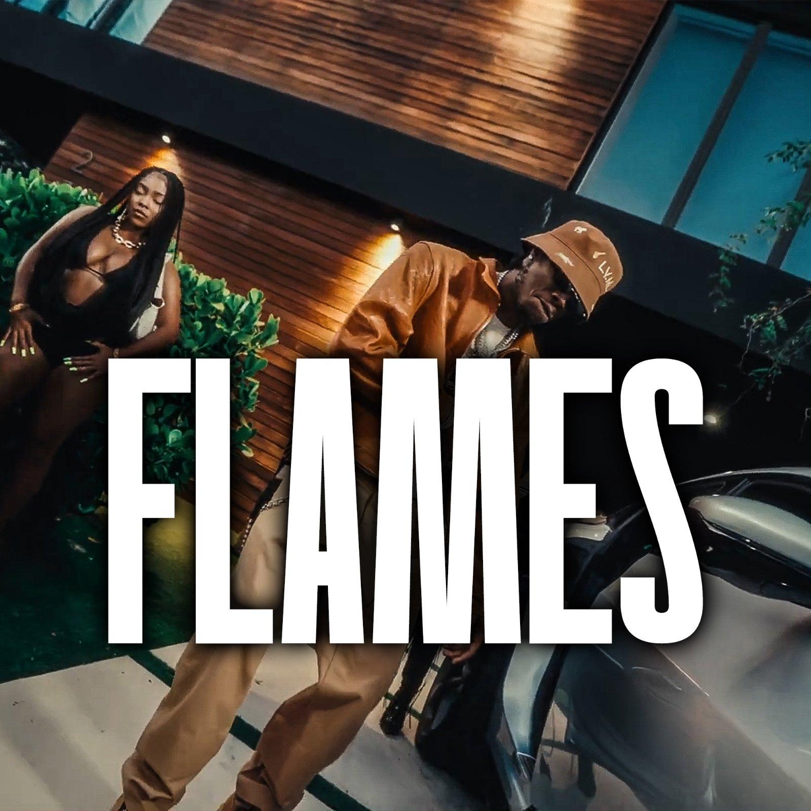 Dancehall Instrumental 2026 ~ FLAMES artwork by ZuzlandMadeABanger