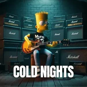 COLD NIGHTS - Sad Trap Rap Guitar Beat 2026 artwork by MeisterProduction