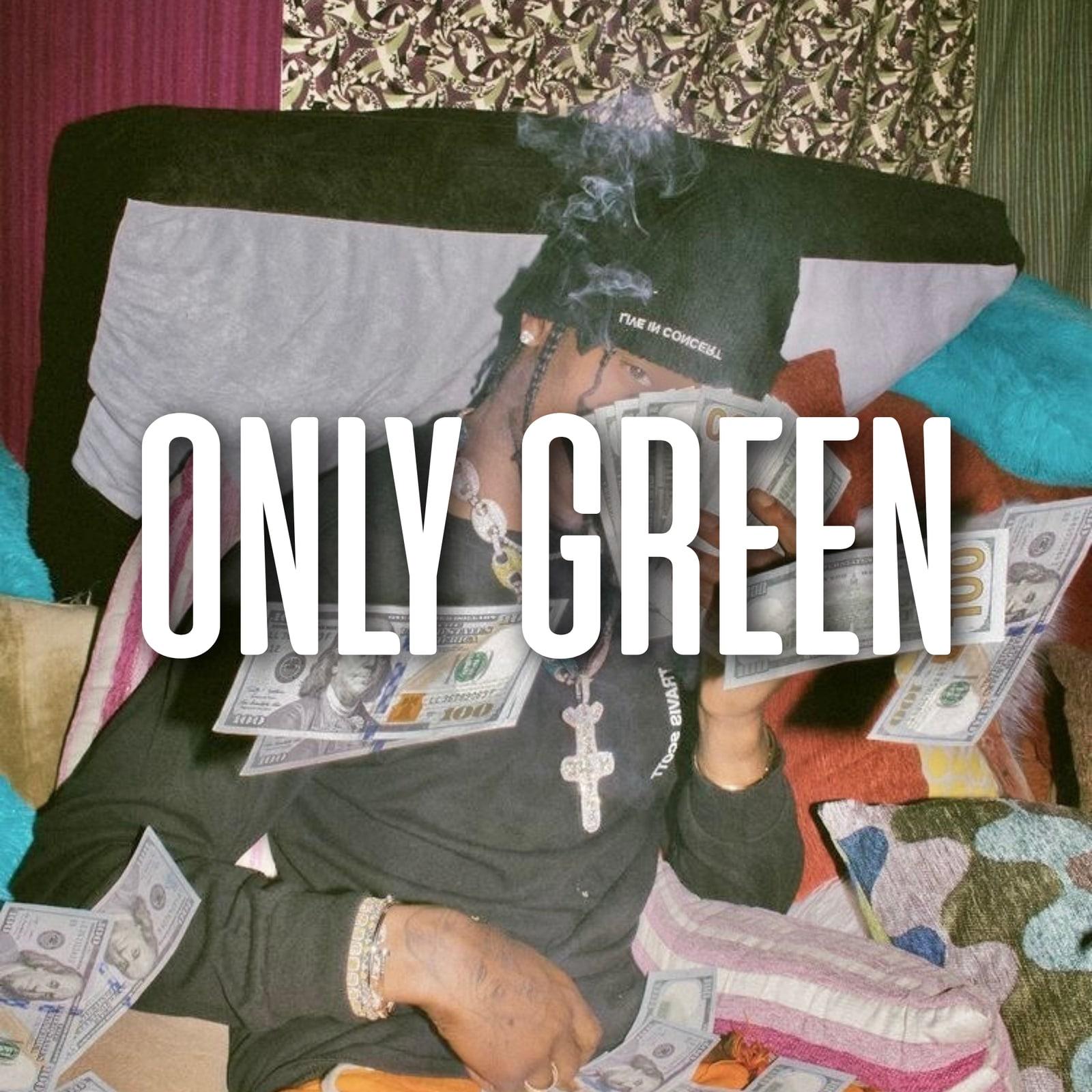 Only Green  artwork by dotDK