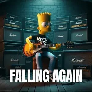 FALLING AGAIN - Sad Trap Rap Beat 2026 artwork by MeisterProduction