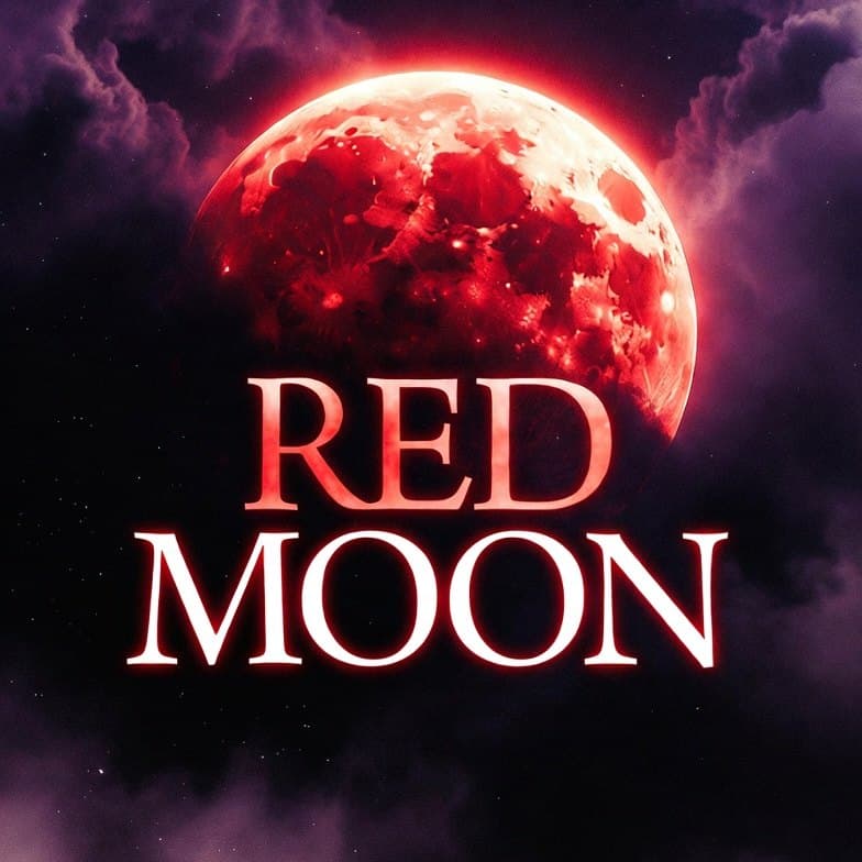 RED MOON artwork by YARDENMUSIC