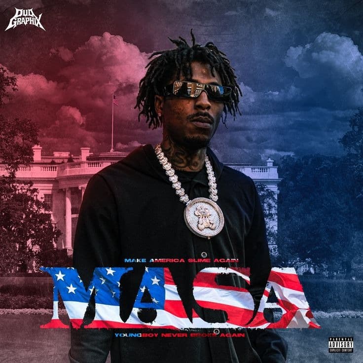 Nba Youngboy Type – “rich As Hell” artwork by ⟡38Wave⟡